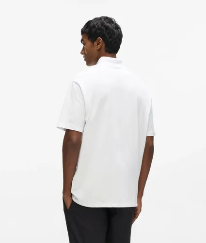 T-shirt À Col Montant, , , Taille: S - Karl Lagerfeld - Modalova