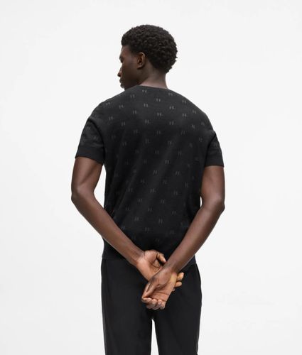 Pull À Manches Courtes Monogram, , , Taille: S - Karl Lagerfeld - Modalova