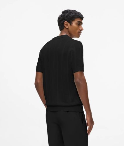 Chemise En Maille À Manches Courtes, , , Taille: L - Karl Lagerfeld - Modalova