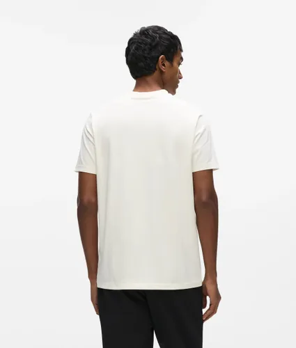 T-shirt À Motif Monogram En Métal, , , Taille: S - Karl Lagerfeld - Modalova