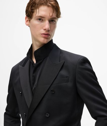 Veste Cropped De Costume En Laine Kl Studio, , , Taille: 46 - Karl Lagerfeld - Modalova