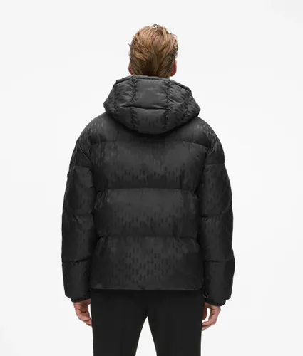 Doudoune À Capuche Monogram, , , Taille: 46 - Karl Lagerfeld - Modalova