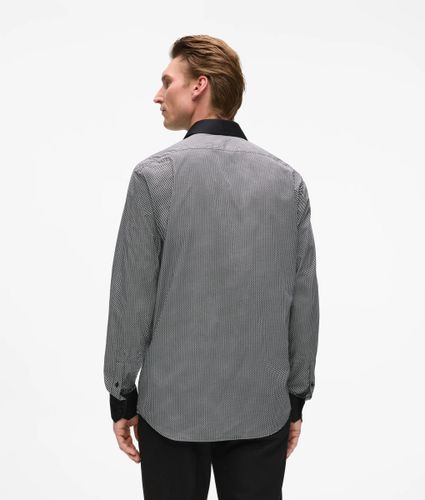 Chemise À La Coupe Moderne Avec Col Contrastant, , , Taille: 38 - Karl Lagerfeld - Modalova