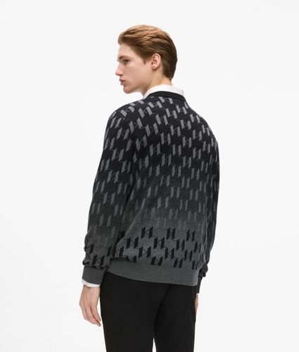 Pull Monogram À Effet Dégradé, , , Taille: S - Karl Lagerfeld - Modalova
