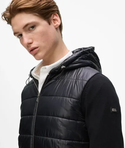 Veste À Capuche Avec Empiècements Matelassés, , , Taille: S - Karl Lagerfeld - Modalova