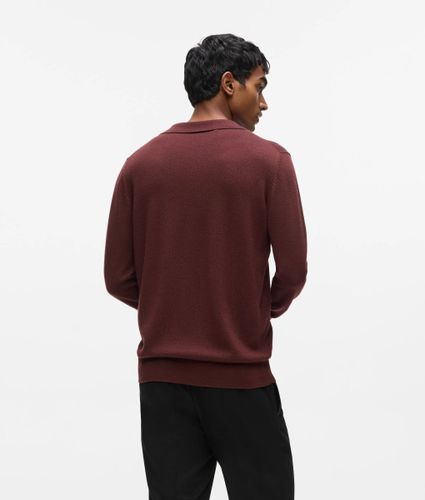 Polo En Laine À Manches Longues, , , Taille: S - Karl Lagerfeld - Modalova