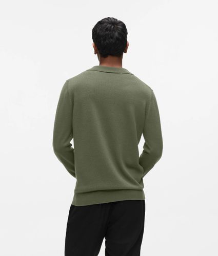 Polo En Laine À Manches Longues, , , Taille: M - Karl Lagerfeld - Modalova