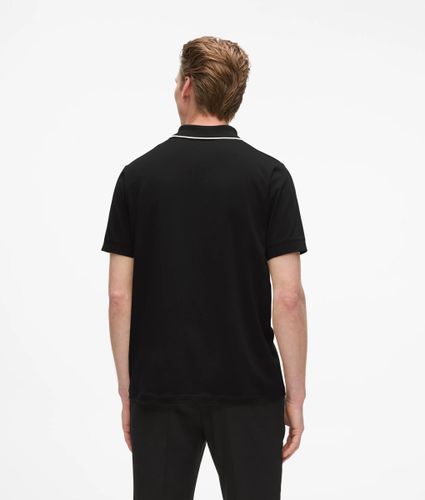 Polo À Col Rayé, , , Taille: S - Karl Lagerfeld - Modalova
