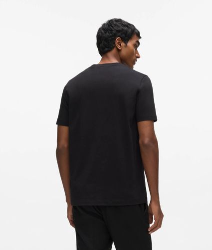 T-shirt Avec Portrait De Karl Brodé, , , Taille: M - Karl Lagerfeld - Modalova