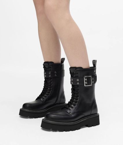Bottes À Lacets Et Boucle Kyla, , , Taille: 35 - Karl Lagerfeld - Modalova