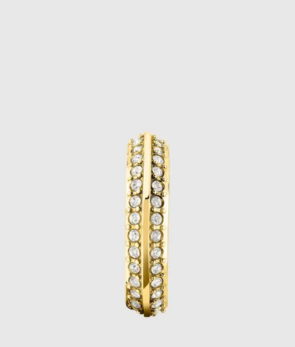 Bague Dorée À Cristaux, , , Taille: 12 - Karl Lagerfeld - Modalova
