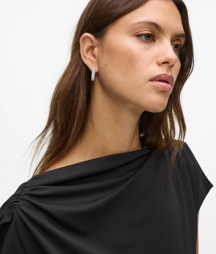 Boucles D'oreilles Chaîne Pavé, , , Taille: One Size - Karl Lagerfeld - Modalova