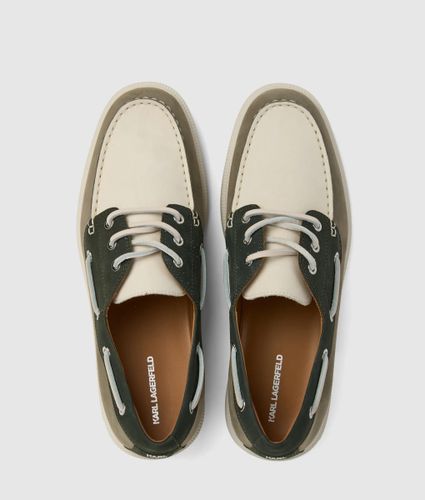 Chaussures Bateau Kori Tricolores, , , Taille: 40 - Karl Lagerfeld - Modalova