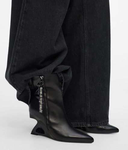 Klj X Pietro Terzini Bottes Mi-hautes À Fermeture Zippée Waverly, , , Taille: 35 - Karl Lagerfeld - Modalova