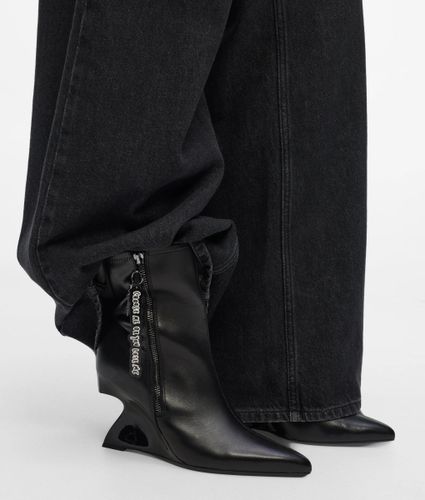 Klj X Pietro Terzini Bottes Mi-hautes À Fermeture Zippée Waverly, , , Taille: 35 - Karl Lagerfeld - Modalova