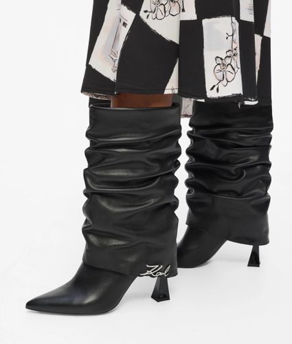 Bottes Mi-hautes À Tige Souple Debutante, , , Taille: 35 - Karl Lagerfeld - Modalova