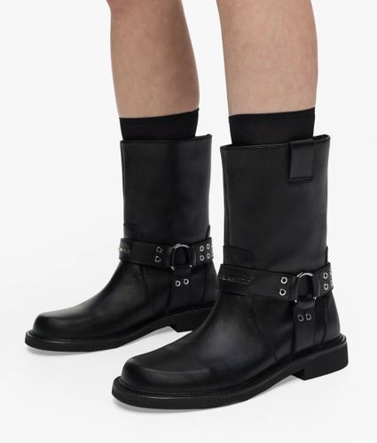 Bottes À Harnais Clouté Sadie, , , Taille: 36 - Karl Lagerfeld - Modalova
