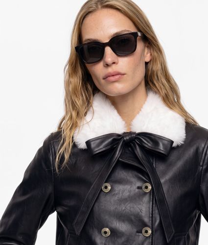 Veste Bordée De Fourrure, , /, Taille: Xs - Karl Lagerfeld - Modalova