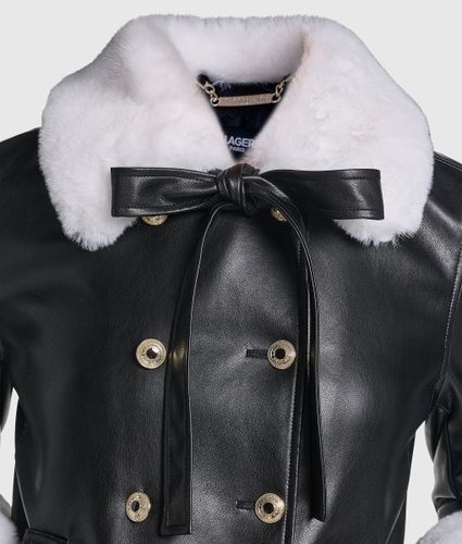 Veste Bordée De Fourrure, , /, Taille: Xs - Karl Lagerfeld - Modalova