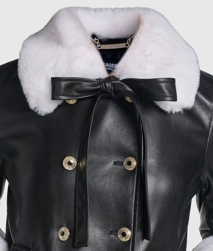 Veste Bordée De Fourrure, , /, Taille: Xs - Karl Lagerfeld - Modalova