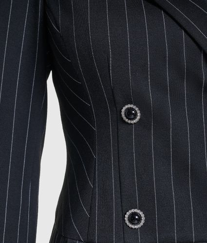 Robe Blazer En Maille À Fines Rayures, , //, Taille: 50 - Karl Lagerfeld - Modalova