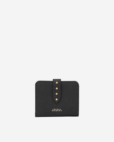 Portefeuille Petite Maro En Cuir - Isabel Marant - Modalova