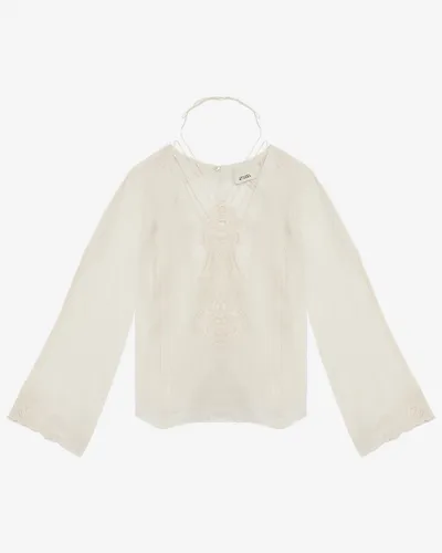 Blouse Luna - Écru - Taille 36 - Isabel Marant - Modalova