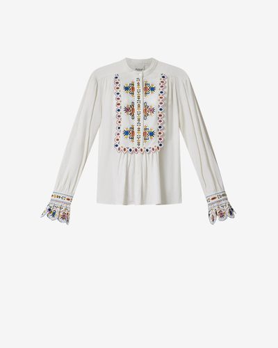 Blouse Monique - Écru - Taille36 - Marant Étoile - Modalova