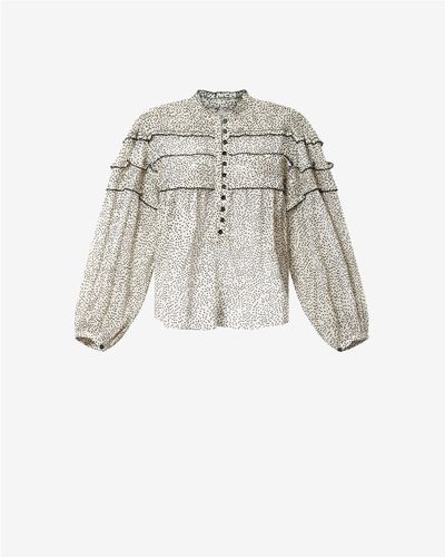 Blouse Doane - Écru Et - Taille38 - Marant Étoile - Modalova
