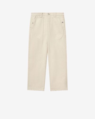 Pantalon Ermina - Écru - Taille40 - Marant Étoile - Modalova