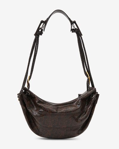 Sac Maia Medium En Cuir Effet Python - Isabel Marant - Modalova