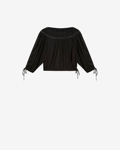 Top Nelida En Soie - Taille36 - Collection Été - Nouvelle Collection Capsule La Riviera - Isabel Marant - Modalova