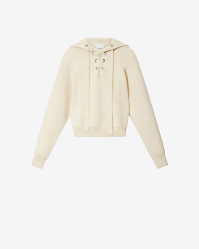 Pull Ydali En Laine - Écru - Taillel - Isabel Marant - Modalova