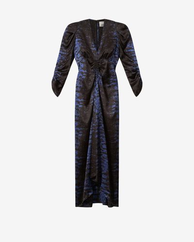 Robe Albini En Soie - Taille34 - Isabel Marant - Modalova
