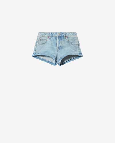 Short Diloa En Denim - Taille36 - Isabel Marant - Modalova
