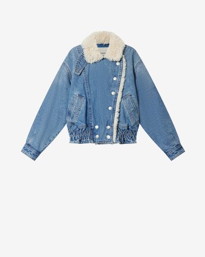 Veste Valineo En Denim - Taille36 - Isabel Marant - Modalova