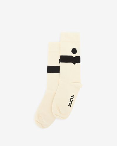 Chaussettes Nesson - Écru - Isabel Marant - Modalova