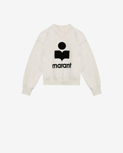 Sweatshirt Moby - Écru - Taille40 - Marant Étoile - Modalova