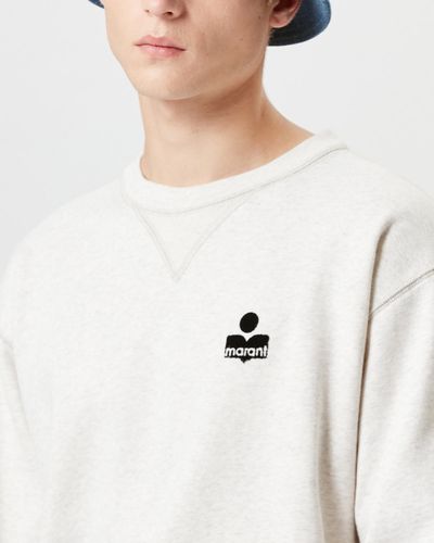Sweatshirt Mike - Écru - Taillel - Isabel Marant - Modalova
