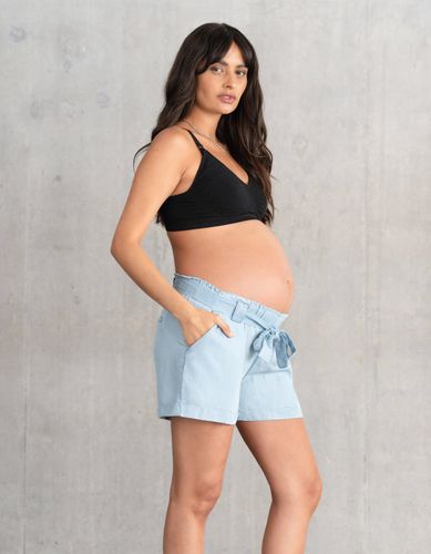 Short en dessous du ventre avec ceinture à nouer - Seraphine - Modalova