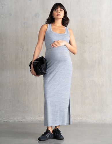Jersey Scoop Neck Bodycon-Style Maxi Maternity + Nursing Dress - Seraphine - Modalova