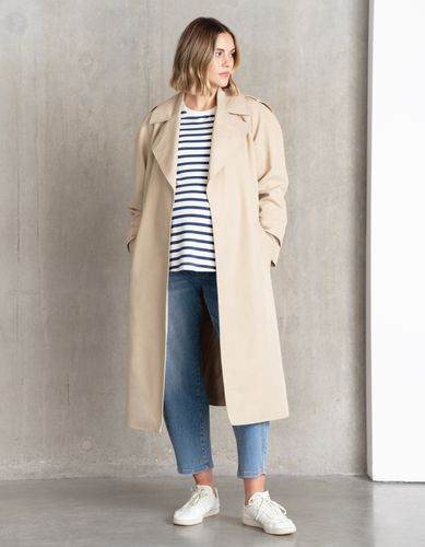 Belted Maternity Trench Coat - Seraphine - Modalova