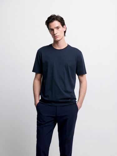 T-shirt col rond mélange coton Supima® - Devred - Modalova