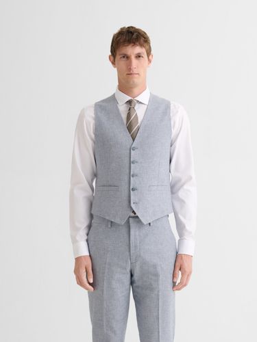 Gilet de costume en coton lin - Devred - Modalova