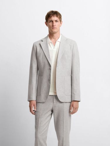 Veste de costume slim en coton lin - Devred - Modalova