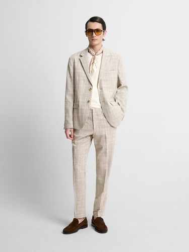 Pantalon de costume à carreaux - Devred - Modalova