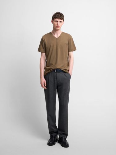 Chino à pinces chiné - Devred - Modalova