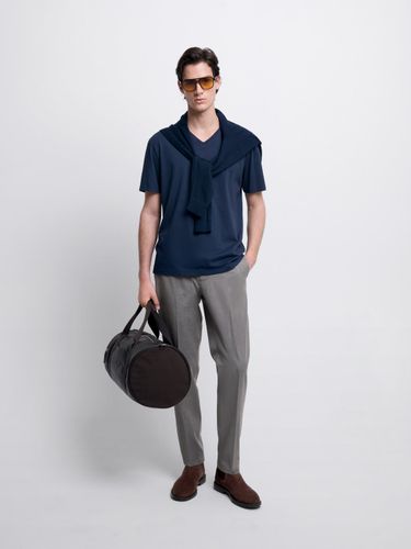 Chino taille semi-élastiquée - Devred - Modalova