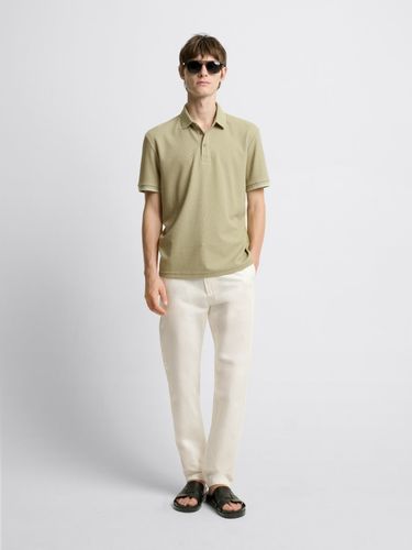 Chino en coton lin - Devred - Modalova