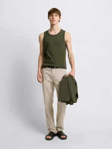 Chino en coton lin - Devred - Modalova